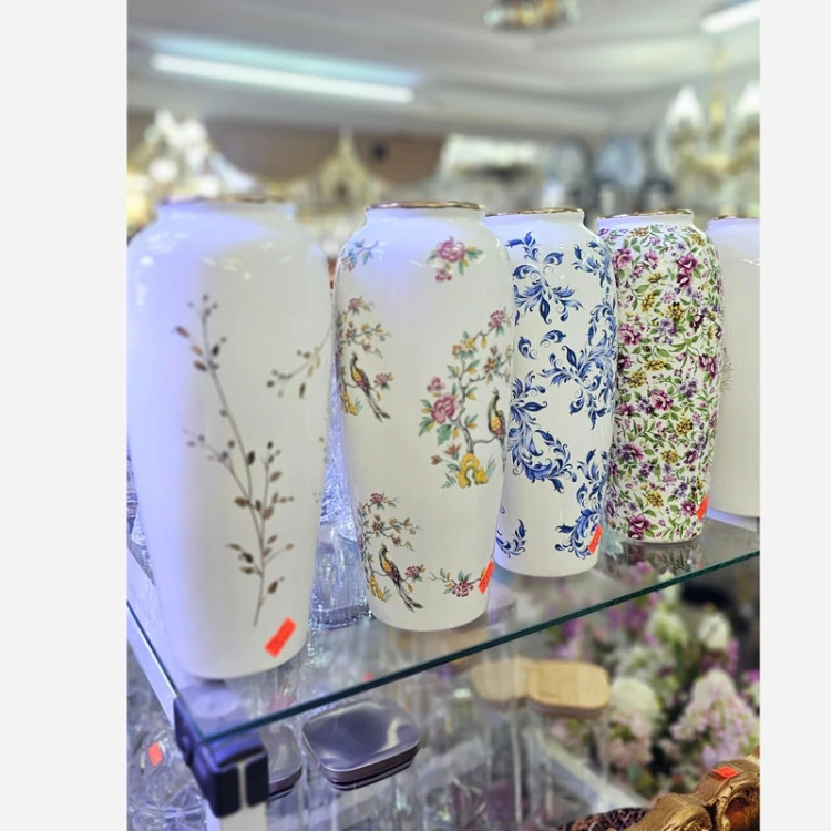 گلدان سرامیکی در طرح های مختلف