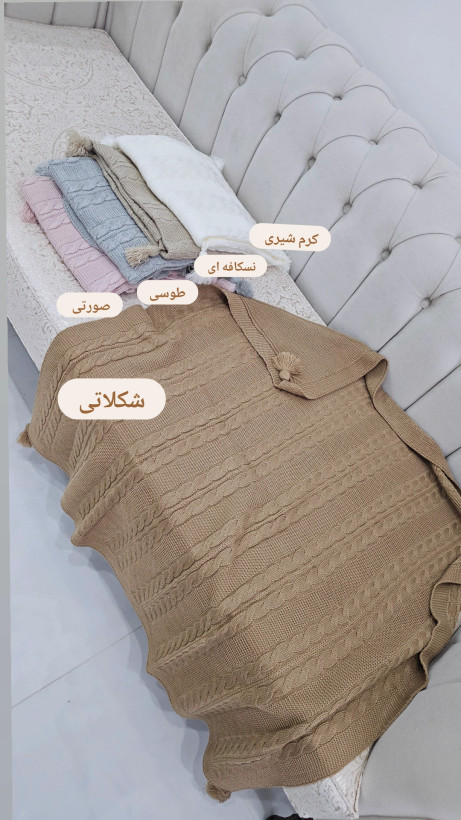 پتو نوزادی کلاه دار نخ اکرولیک ضد پرز و حساسیت