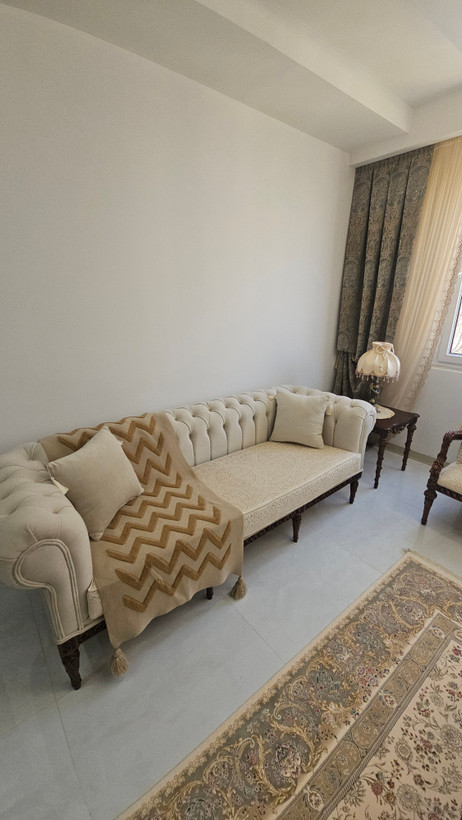 شال مبل زیگزاگی نخ اکرولیک ۷۰*۱۴۰ رنگ شکلاتی ۲ رنگ